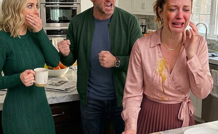 During breakfast, my husband hurled a mug of hot coffee toward me because I refused to hand my bank card to his sister.