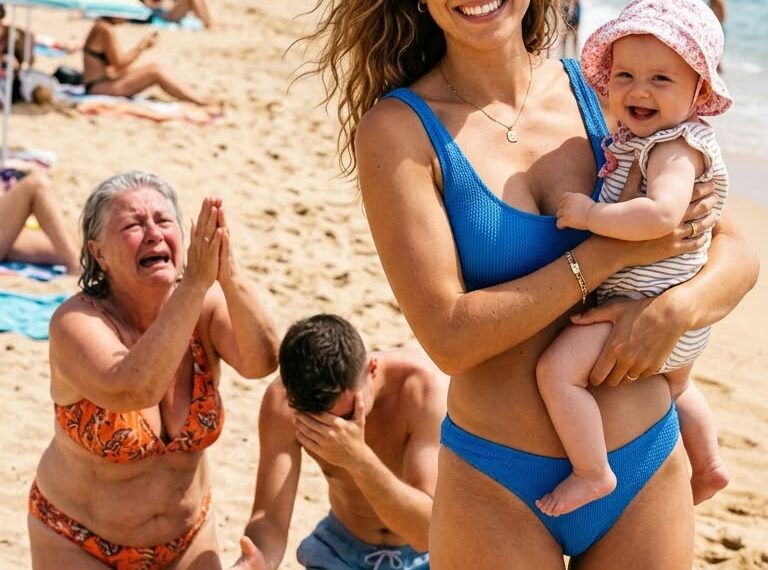 My mother-in-law mocked me for “eating too much for the beach,” and the whole family laughed along—but before sunset, she was pointing at me in front of half a million live viewers, screaming, “How could you do this to me?!”