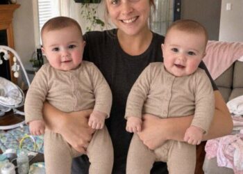 My Husband Left Me Alone with Our Six-Month-Old Twins While He Went on Vacation – When He Came Back, He Froze in the Doorway
