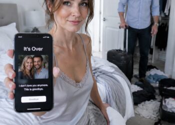 At 2 AM, my husband secretly packed his luggage and slipped out of our bedroom like a thief. Thirty minutes later, he sent me a photo of himself and his mistress at the airport, smiling beside the words, “Goodbye, useless woman! I’ve stripped you of all your assets!” I just chuckled.