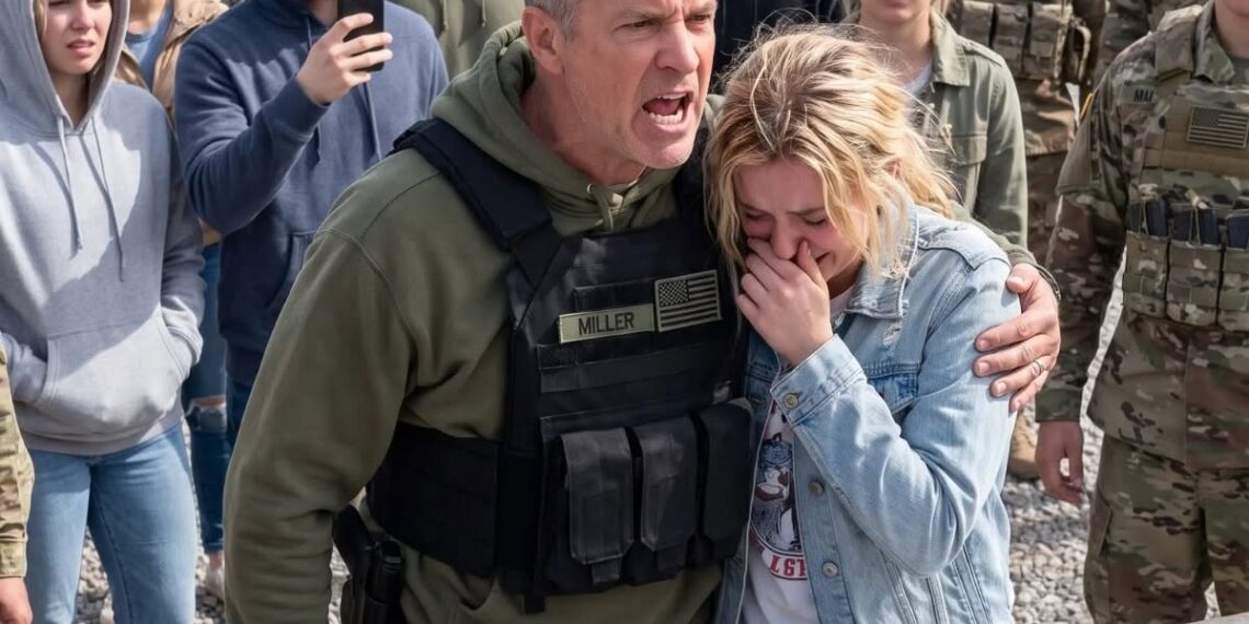 My daughter arrived at my training base badly hurt and shaken 460