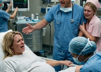 I was in labor with an 11-pound baby, but my cruel doctor husband refused a C-section and forced me to deliver naturally. He thought I was just being dramatic, blindly believing his female intern over my desperate warnings. He had no idea what she was doing right behind his back. Or how far I would have to go just to survive his delivery room.