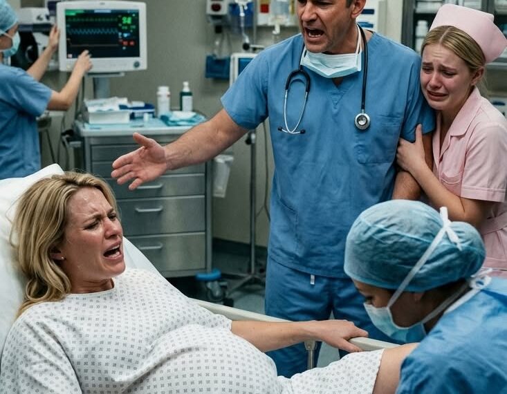 I was in labor with an 11-pound baby, but my cruel doctor husband refused a C-section and forced me to deliver naturally. He thought I was just being dramatic, blindly believing his female intern over my desperate warnings. He had no idea what she was doing right behind his back. Or how far I would have to go just to survive his delivery room.