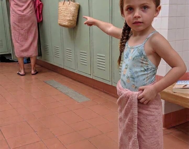 My Five-Year-Old Pointed at a Woman’s Locker and Whispered, “That Lady Locked Daddy Away.” I Thought She Was Playing—Until I Looked Inside.