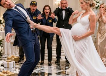 I was eight months pregnant with our miracle baby when my husband brought his 22-year-old mistress to our baby shower. When I demanded they leave, he punched me square in the stomach, sending me crashing into the gift table. “She’s carrying the real heir, you barren trash,” he sneered, as his wealthy parents actually clapped.