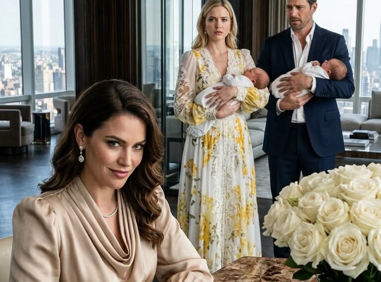 My husband paid me $50 million to divorce him so he could marry the woman carrying his twins, but right after I signed the papers and flew to California, a single message made his mother cross the entire country just to bring me back.