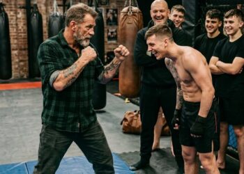 I spent 15 years training Marines in hand-to-hand combat, and my rule was simple: never lay a hand on a civilian. But that rule was shattered the moment I saw my daughter in the ER because her boyfriend had hurt her. I drove straight to his gym. He was laughing with his friends—until he saw me. And what happened next made even his coach fall silent. #20 #45