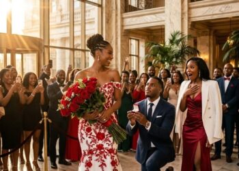 I brought flowers and Paris flight tickets to the office to surprise my husband for Valentine’s Day. But the whole company was celebrating his engagement to the female CEO. 