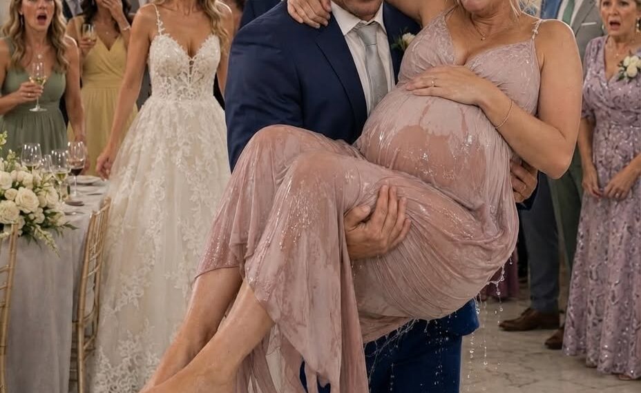 My water broke in the middle of my sister-in-law’s lavish vineyard wedding, soaking the marble floor beneath my feet. “Please—call an ambulance,” I gasped, but my mother-in-law hurried me into a nearby bathroom and closed the door behind me. “This baby will not steal her spotlight,” she hissed.