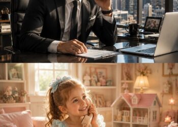 Full story: A Millionaire CEO Called To Fire His Janitor—But A Little Girl Answered The Phone, And Everything Changed Instantly t1
