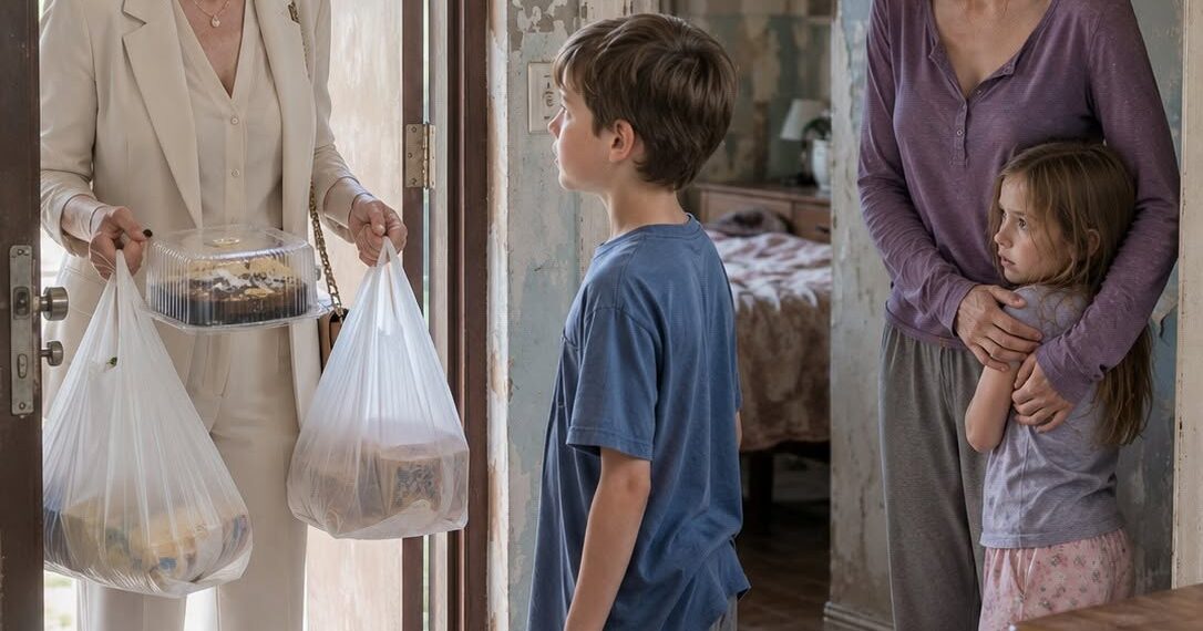 My mother-in-law arrived unannounced to see her grandchildren and found her daughter-in-law abandoned in a miserable apartment… with her own ex-husband. “What did my son do?” she asked