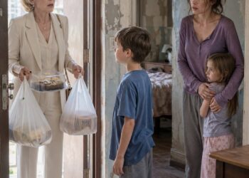 My mother-in-law arrived unannounced to see her grandchildren and found her daughter-in-law abandoned in a miserable apartment… with her own ex-husband. “What did my son do?” she asked
