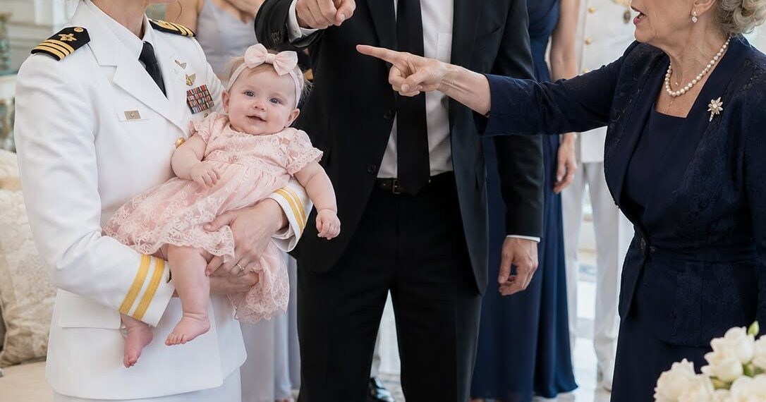 I Returned in Uniform After Four Months Away, Carrying Our One-Year-Old—My Husband Threw Down a DNA Report and Said, “She Isn’t Mine. Leave My House.” As His Mother Humiliated Us Before the Family, I Called My Attorney… Then His Laptop Revealed Their Plan for Monday