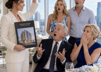 My family skipped my graduation, but when my $5M penthouse hit the real estate news, dad suddenly texted “family dinner at 6 PM,” so I showed up with the one thing that made them regret everything…