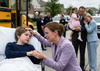 During the accident, my husband pulled our son’s hand away so he could rescue his first love’s daughter first. “Mom, I don’t want Dad anymore,” he whispered before going into a four-hour surgery. I didn’t argue. I called my lawyer and left my wedding ring on the table.