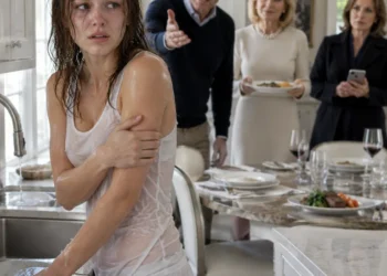 I visited my daughter without notice and was stunned! Her mother-in-law and husband were sitting and eating while she was washing dishes, shivering from the cold.