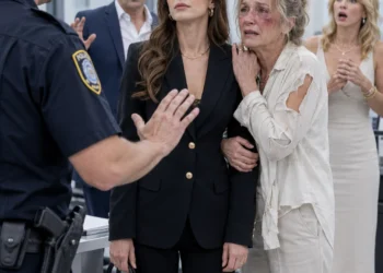 At 2:27 a.m., my Mom called unexpectedly: ‘Honey… I’m at the police station. Your sister-in-law b:ea:t me with a baseball bat. But she told the police I attacked her because I’m mentally ill. Your brother just stood by and let it happen!’ When I walked in, the officer turned pale and stammered: ‘Ma’am, I… I…’