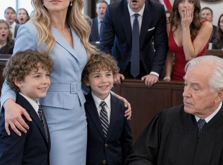 My Husband Walked Into Divorce Court With Three Attorneys, an Ironclad Prenup, and the Woman He Planned to Marry—Certain He Would Take Our Entire Fortune and Full Custody of Our Twin Boys… Until the Judge Opened the Company’s Original Ownership Records, Read the First Name Listed, and Asked One Question That Drained Every Bit of Color From His Face