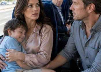 For three hours, a stranger kept brushing my leg on the bus while I traveled with my son to visit my seriously ill father-in-law. Just before getting off, he slipped me a handkerchief and whispered, “Pretend you’re feeling dizzy, and don’t sign anything.”