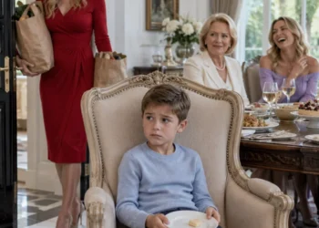 At our country house, my mother-in-law and sister-in-law were devouring fried chicken while my seven-year-old son sat alone in the corner eating a cold potato. “Children who aren’t really family need to learn their place,” they said. I didn’t yell.
