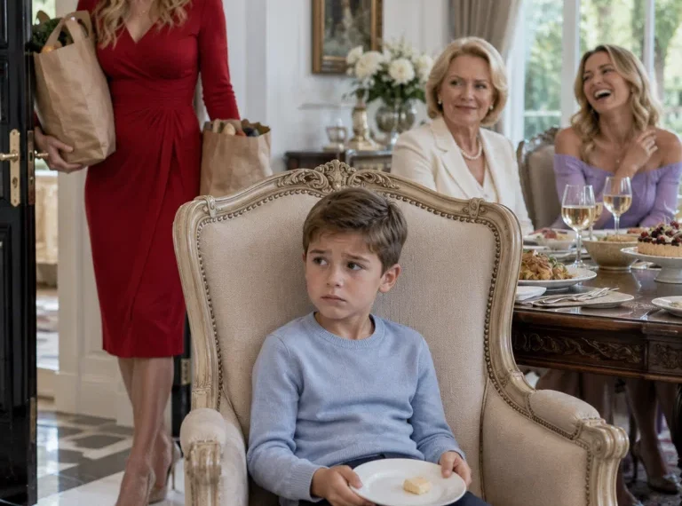 At our country house, my mother-in-law and sister-in-law were devouring fried chicken while my seven-year-old son sat alone in the corner eating a cold potato. “Children who aren’t really family need to learn their place,” they said. I didn’t yell.