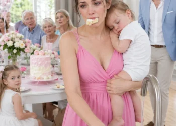 I left work early on my son’s first birthday and came home to find my mother serving seafood to twenty relatives while my wife washed dishes with our sick baby in her arms. “I’m the one in charge in this house,” she declared.
