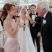 Twenty-one years after my father k:ick:ed me out of the house, I ran into him at my nephew’s wedding. He looked at me with disdain and sneered, ‘If it weren’t out of pure pity, nobody here would have invited you.’ I calmly took a sip of my wine and just smiled. A moment later, the bride grabbed the microphone, saluted sharply in my direction, and announced to the crowd, ‘Everyone, please raise your glasses for a toast to Admiral..
