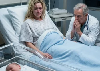 She came to the hospital to give birth, but the moment the doctor saw the baby, he broke down in tears.