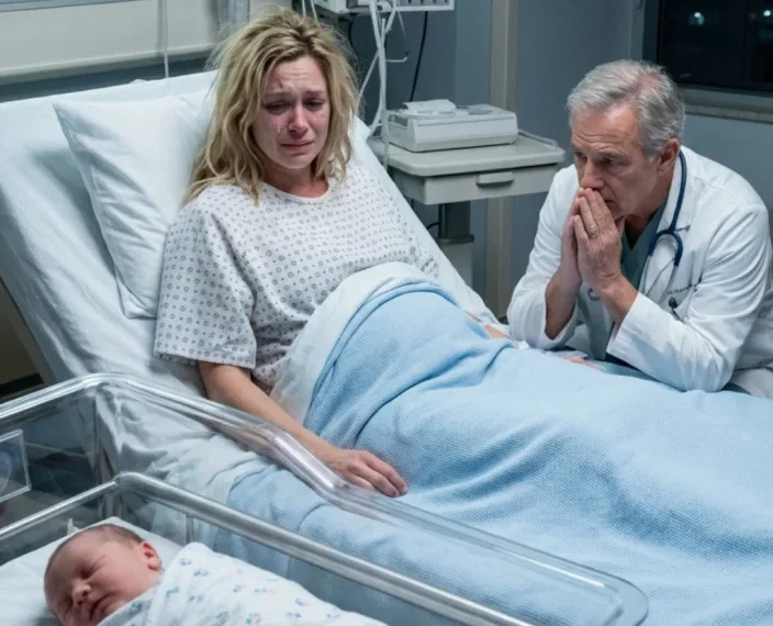 She came to the hospital to give birth, but the moment the doctor saw the baby, he broke down in tears.