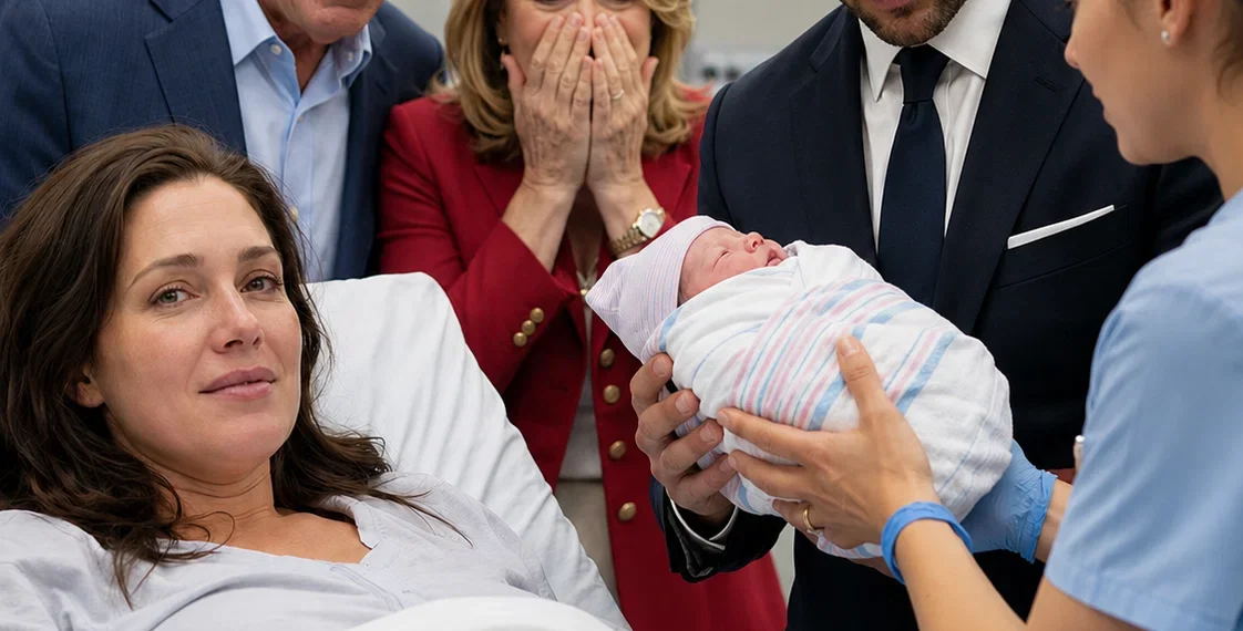 The moment the nurse carried my newborn into recovery, my mother recoiled. “We will never acknowledge a fatherless child,” she said. My father folded his arms. “And we will never hold that baby.”