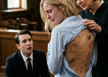 My Daughter Came Home for a Quiet Visit, But When I Saw the Marks Across Her Back, I Knew Something Was Wrong. “My Husband Is a Lawyer. No One Will Believe Me,” She Whispered. I Looked at Her and Said, “Then Let’s Go to Court—And See What Happens When He Hurts a Federal Judge’s Daughter.”