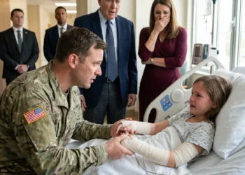A 9-year-old girl called from the hospital and whispered, “Mom closed the curtain while they were b:eat:ing me.” Her father returned home without saying a word, but her powerful family had no idea that one piece of evidence had survived that night.