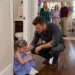 My five-year-old daughter hid from her aunt at a family gathering and quietly asked, “Daddy… am I supposed to say sorry?” Moments later, one small test exposed the truth my parents were desperate to cover up.