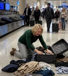 I sent a message to our family group chat: “My flight lands at five. Can anyone pick me up?” I had just returned from burying my husband in another country. My brother answered, “We’re busy. Take an Uber.” Then my mother added, “You should have planned this better.” I replied with only two words: “No problem.” But when my family saw what happened on the evening news, every one of them was left speechless.