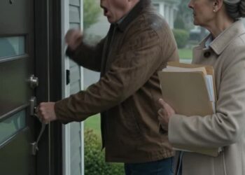 My parents came to my doorstep demanding to be let in, saying I owed them my home for raising me. I did not argue. I just told them to stay exactly where they were, because the police would be there soon.