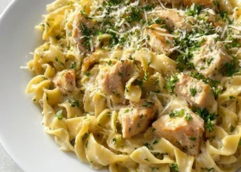 One Pan Chicken with Buttered Noodles