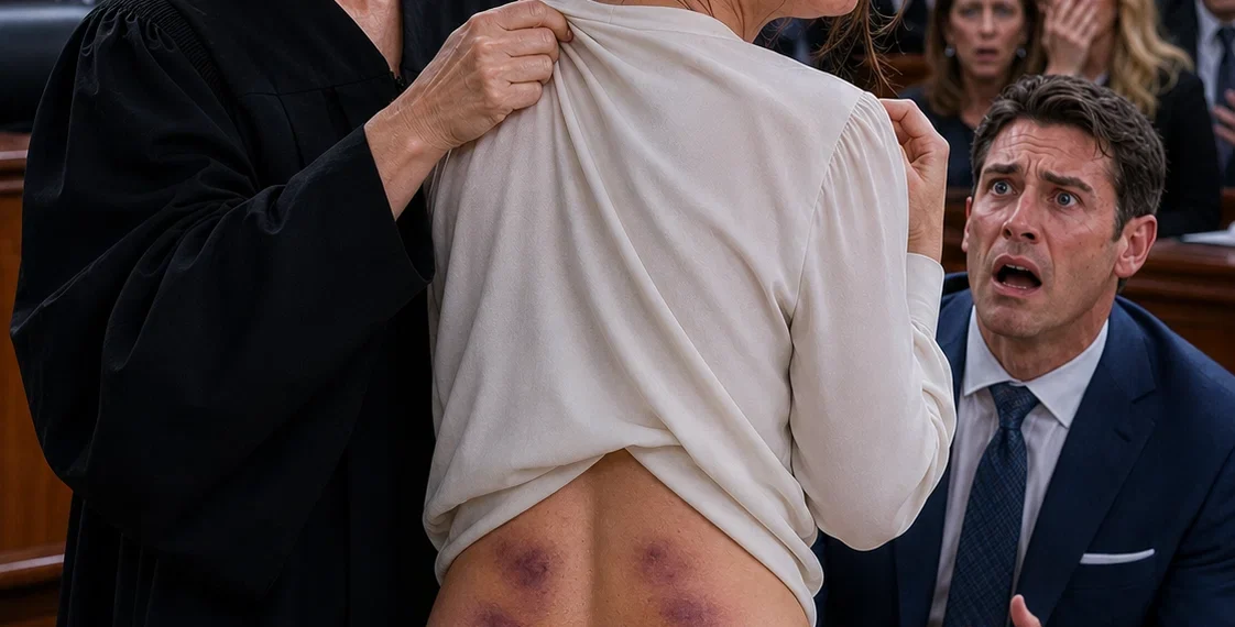 My daughter came home for a quiet visit, but when I stepped into her room and saw her changing, the marks across her back stopped my breath