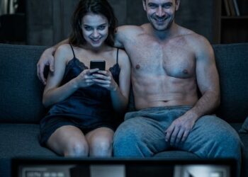 During our movie night, my boyfriend left his unlocked phone when he ran to the bathroom. 