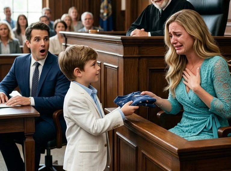 My ex-husband bankrupted me, got me fired, and starved us. In family court, his lawyer held up a photo of our 8-year-old son in a dirty shirt to steal full custody.