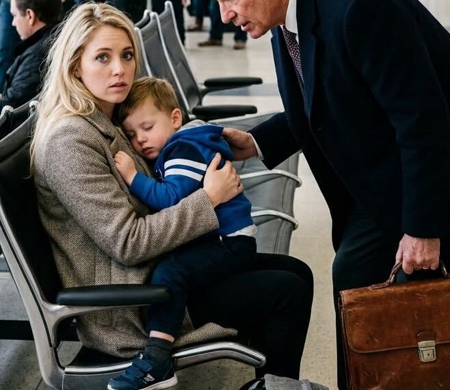 Landing early at midnight, I froze seeing my widowed daughter-in-law huddled at JFK with my grandson. “Beatrice banished us,” she wept. I rushed them to the estate, kicking the doors open just as my sister toasted her hostile takeover. “This is my house!” she shrieked. “Your house?” I scoffed. Then my attorney strode in, holding the ironclad trust documents that would instantly…