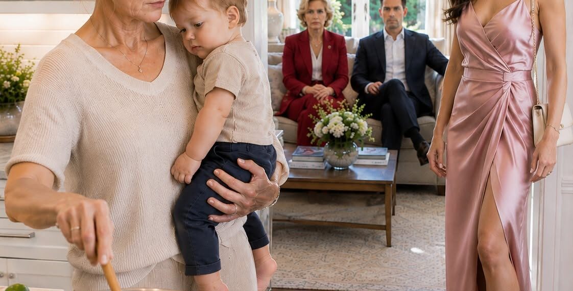 I Came Home Three Hours Early and Froze When I Found My Mother Cooking for My Husband’s Family While Carrying My Son on Her Back—They Had No Idea the Woman They Looked Down On Had Been Gathering Evidence for Months and Secretly Owned the Mansion Across the Street