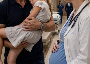 My ex rushed into my ER carrying his injured daughter, only to find me—the doctor he abandoned—seven months pregnant with his baby.