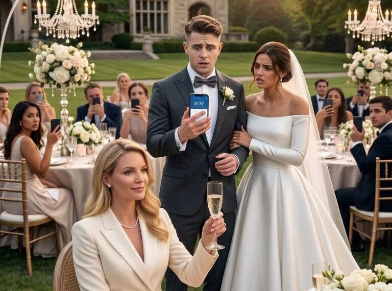 After years of helping raise my little brother, I came to his wedding with a heart full of happiness. Then I saw the cruel words on my name card, and the bride’s family started laughing.