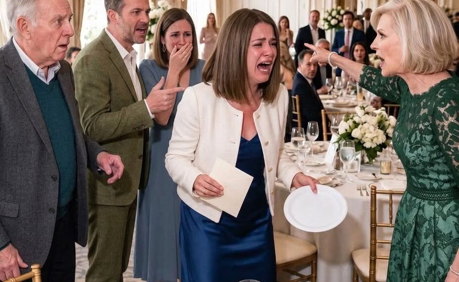 The anniversary table was set with fine china for everyone except me. Mom gave me a plastic plate, pointed to a seat in the back, and whispered, “You know your place, hon.”