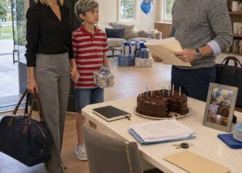 For eight birthdays, my husband left our son for another woman. By the ninth, I stopped waiting. When he finally returned home, the house was empty—and one sealed envelope revealed something he never saw coming.