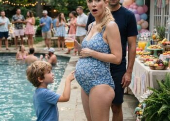 My 5-year-old son pointed at a young woman in the supermarket and shouted, “Mommy, that’s the lady who plays in your bedroom whenever you go to work!” My blood ran cold. After 10 years of marriage, I thought I’d just caught my husband cheating. I walked straight toward her, ready for the truth—but what happened next changed everything.