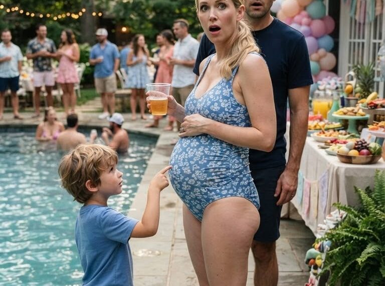 My 5-year-old son pointed at a young woman in the supermarket and shouted, “Mommy, that’s the lady who plays in your bedroom whenever you go to work!” My blood ran cold. After 10 years of marriage, I thought I’d just caught my husband cheating. I walked straight toward her, ready for the truth—but what happened next changed everything.