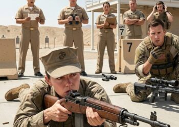 Marine Captain Used Iron Sights After SEALs Rigged Her Scope-tete