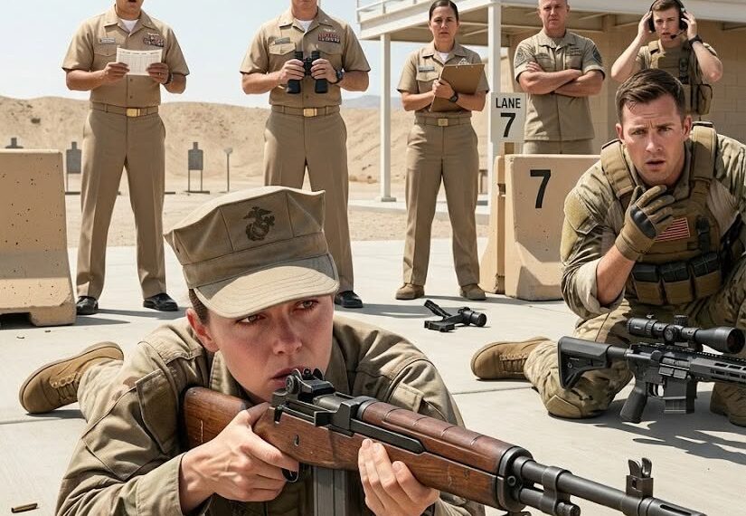 Marine Captain Used Iron Sights After SEALs Rigged Her Scope-tete