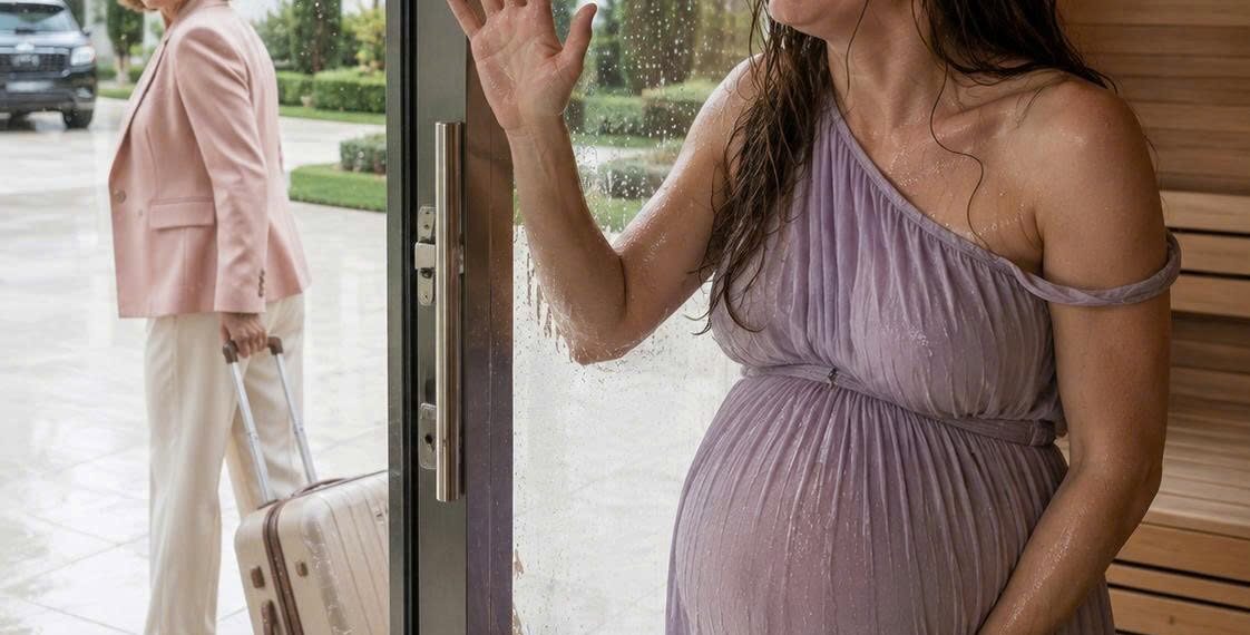 I was about to give birth when my mother-in-law locked me in a hot room with a note on the door: “Maybe now you’ll learn to respect this family.” My father-in-law saw the lock and walked away. When the contractions started, I stopped begging for help and protected one piece of evidence… never knowing that single page would eventually put the whole family in court.